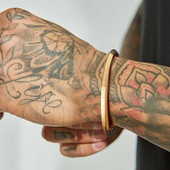 Narukvice s nordijskim runama, muške narukvice, Twist Mobius narukvice od nehrđajućeg čelika, muški nakit