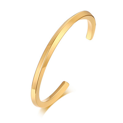 Stilinga vyriška susukta rankogalių apyrankė su maža riešo Mobius apyranke, alergiją mažinanti nerūdijančio plieno papuošalai Tėvo dienos dovana