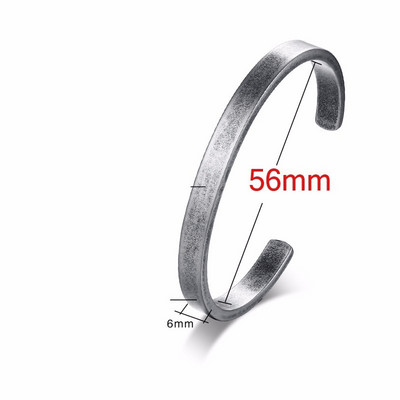 Čvrste zlatne ravne narukvice od 6 mm 8 mm s manžetama za muškarce Narukvice Narukvice Brazalet Bileklik Narukvice