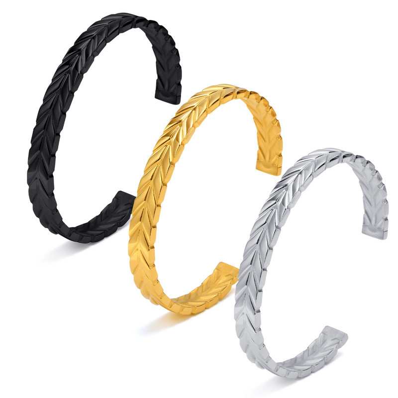 Ανδρικό βραχιόλι με μανσέτες, βραχιόλι με μανσέτες από ανοξείδωτο ατσάλι, ανδρικό βραχιόλι, βραχιόλι στοίβαξης, κοσμήματα ανδρών