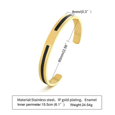 Βραχιόλι από ανοξείδωτο ατσάλι από ανοξείδωτο ατσάλι, βραχιόλι με μανσέτα για ανδρικά κοσμήματα Om Ohm Aum