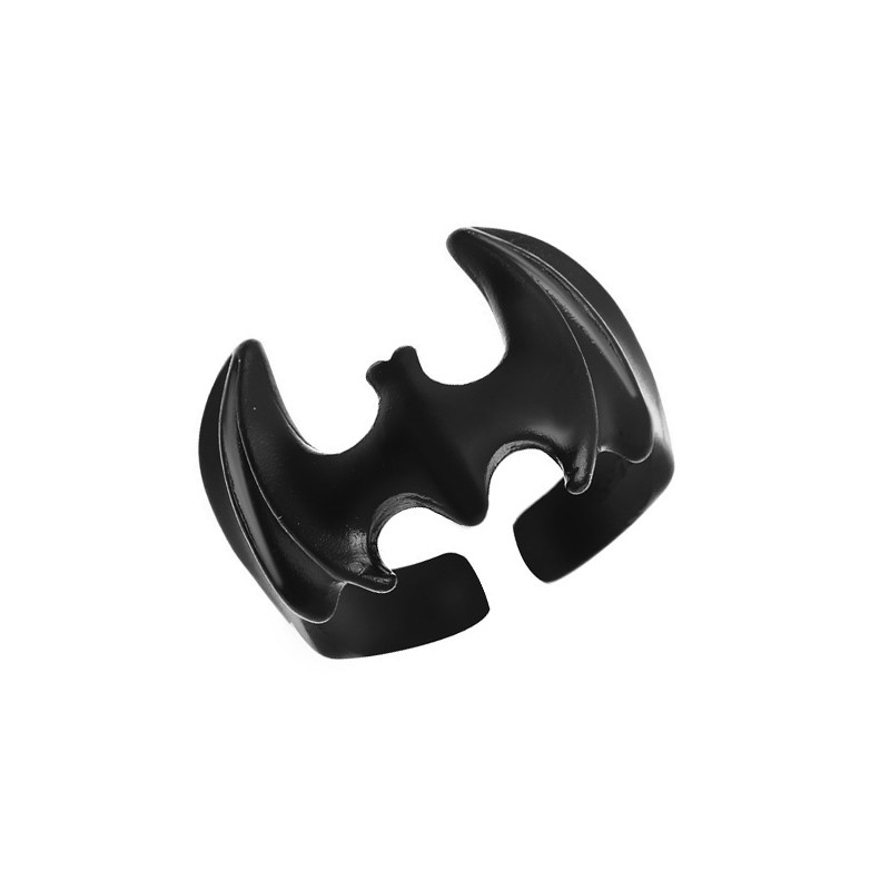 Vintage Punk Αρχαίο Ασημένιο Δαχτυλίδι Νυχτερίδας Προσωποποιημένο Δημοφιλή Μόδα Ανδρικά και Γυναικεία Κοσμήματα Δαχτυλίδια ζώων με ρυθμιζόμενο άνοιγμα