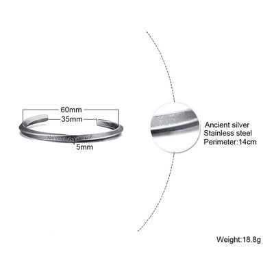 Muška narukvica Viking, narukvice s nordijskim runama, muška narukvica, Twist Mobius narukvice od nehrđajućeg čelika, muški nakit