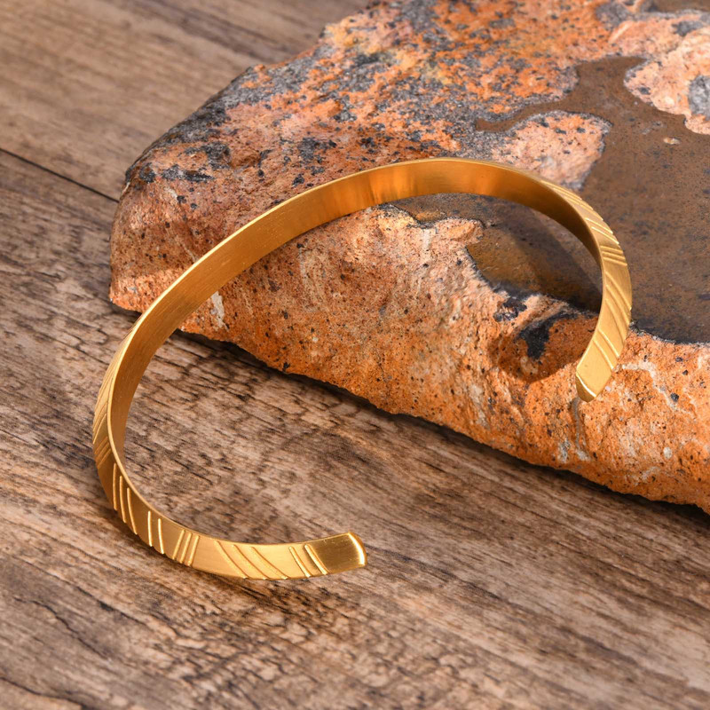 Viking aproce, vīriešu rokassprādze, nerūsējošā tērauda Arrow Celtic vīriešu metāla aproce