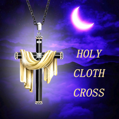 Klasikiniai populiarūs nauji Black Cross Saint Cloth pakabukai, karoliai, vyriški kasdieniai aksesuarai, gimtadienio dovanos, atminimo dienos dovanos