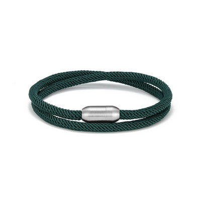 MKENDN divatos férfi túlélő karkötő kültéri kemping mentő sürgősségi kötél karkötő nőknek rozsdamentes acél mágneses sportcsat