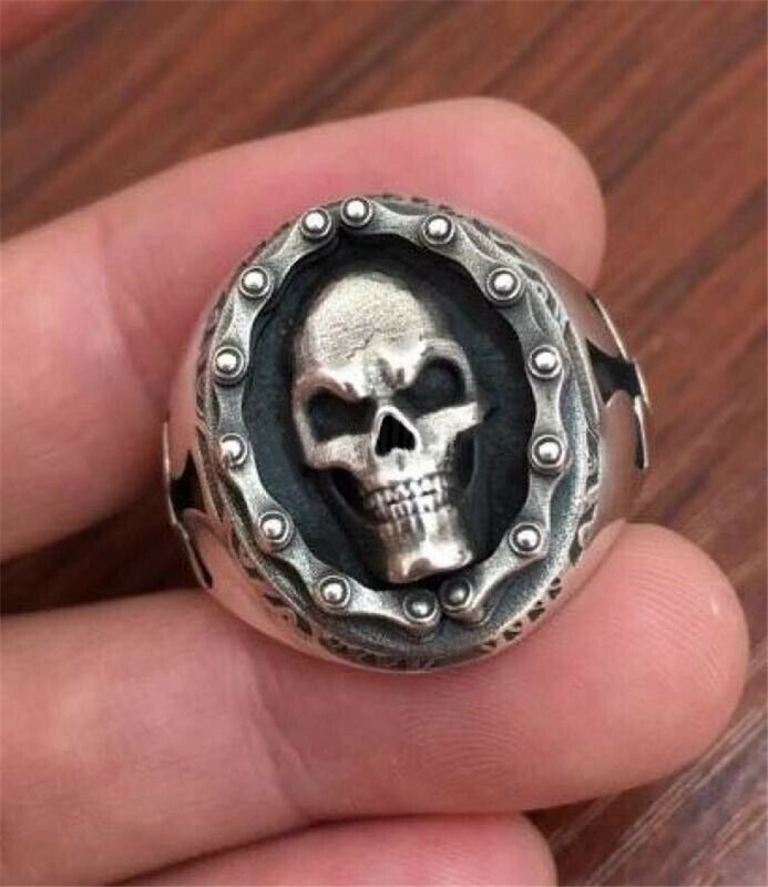 2021. aasta vanad meeste sõrmused, roostevabast terasest ristpealudega ehted, luukere, punk-rock, halloweeni peol, kingitud sõrmused, tasuta kohaletoimetamine