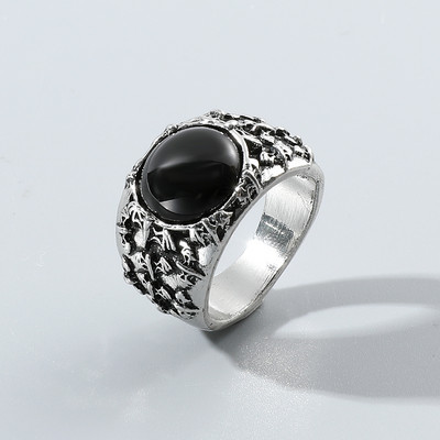 TV drāma Svešas lietas Rotaslietas Edija Gredzens Y2k Juvelierizstrādājumi Gredzeni Chunky Metāls Edijs Munsons Aksesuāri Rotaslietas Dāvana faniem