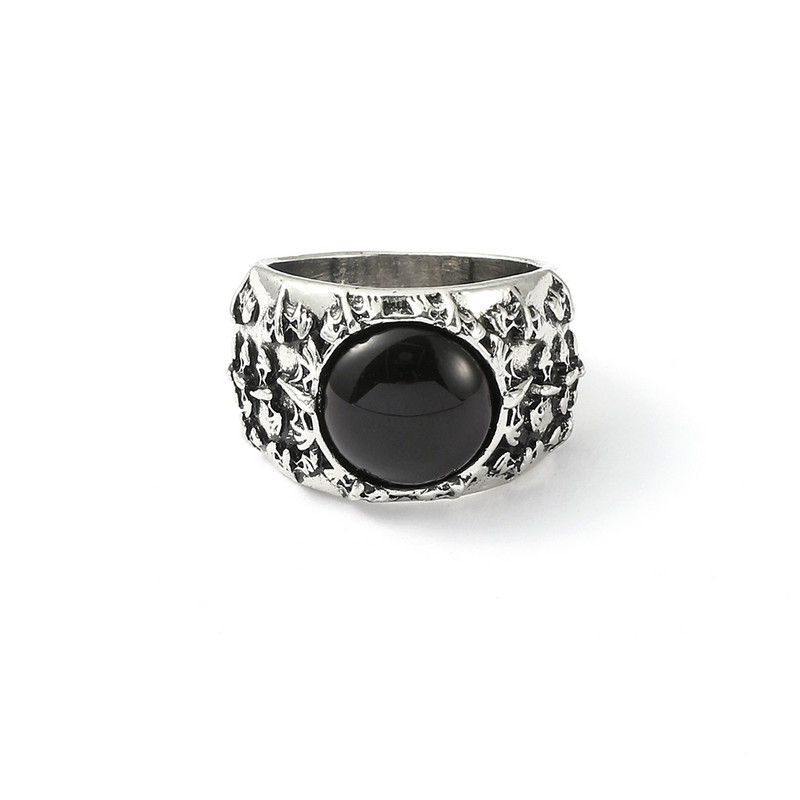 TV drāma Svešas lietas Rotaslietas Edija Gredzens Y2k Juvelierizstrādājumi Gredzeni Chunky Metāls Edijs Munsons Aksesuāri Rotaslietas Dāvana faniem