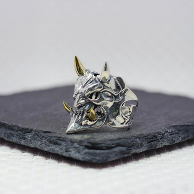 Modes retro dzīvnieku augstas kvalitātes metāla atvere ar regulējamu izmēru sarkano acu pūces gredzens vīriešiem lokomotīves hip hop aksesuāri dāvana