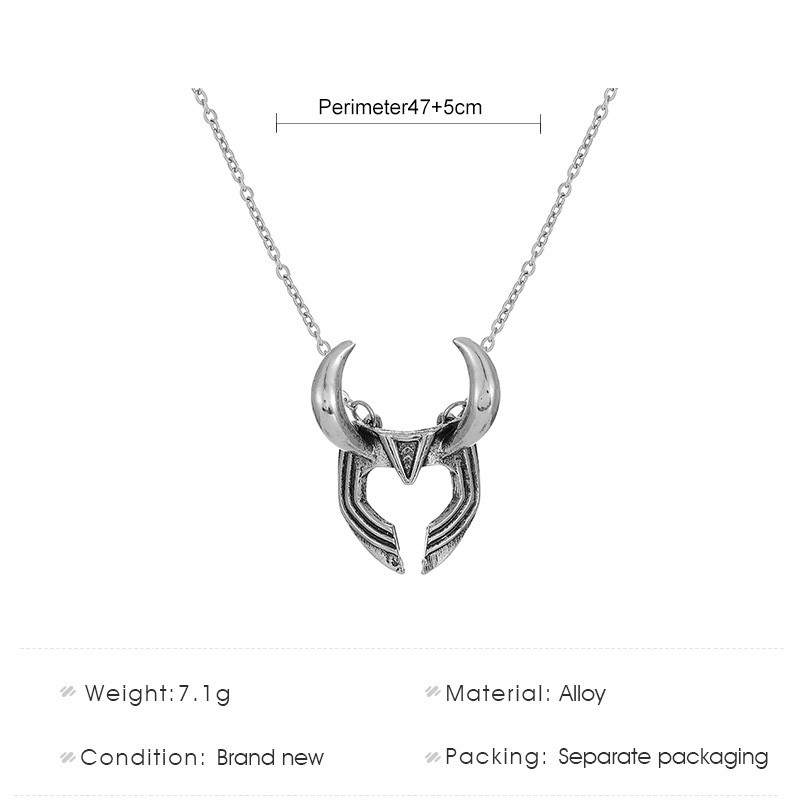 Korejiešu modes melns sudraba krāsas buļļa galvas kulons kaklarota sievietēm vīriešiem hip hop dzīvnieku dizaineru rotaslietas gotikas aksesuāri
