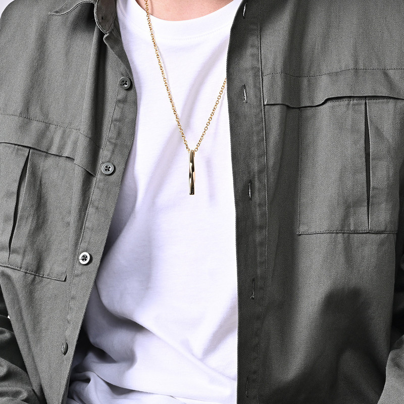 Harajuku Colier negru pentru bărbați Kpop O Lanțuri Colier cu pandantiv în spirală pentru bărbați Hiphop Party Aniversare Streetwear Cadou Halloween