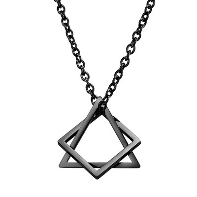 Νέο κολιέ Kpop Irish Celtic Knot Κρεμαστό Κολιέ ανδρικά Hip Hop Long Chain κολιέ για γυναίκες Κοσμήματα λαιμού Gothic Streetwear Fashion