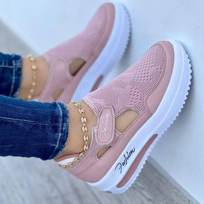 2023 Női tornacipő Platform Alkalmi, Légáteresztő Sport Design Vulkanizált cipők Divat Tenisz Női Lábbeli Zapatillas Mujer