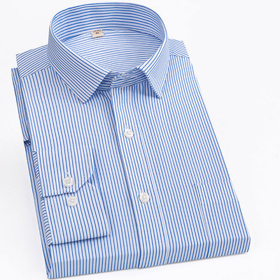 Ανδρικά πουκάμισα New Fashion Twill Μασίφ επαγγελματικό επίσημο μακρυμάνικο λευκό μπλε μωβ Μαύρο κομψό ανδρικό κοινωνικό πουκάμισο