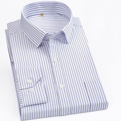 Ανδρικά πουκάμισα New Fashion Twill Μασίφ επαγγελματικό επίσημο μακρυμάνικο λευκό μπλε μωβ Μαύρο κομψό ανδρικό κοινωνικό πουκάμισο