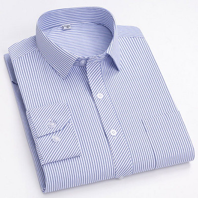 Ανδρικά πουκάμισα New Fashion Twill Μασίφ επαγγελματικό επίσημο μακρυμάνικο λευκό μπλε μωβ Μαύρο κομψό ανδρικό κοινωνικό πουκάμισο