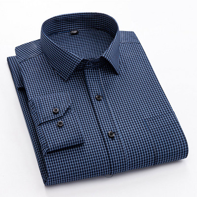 Ανδρικά πουκάμισα New Fashion Twill Μασίφ επαγγελματικό επίσημο μακρυμάνικο λευκό μπλε μωβ Μαύρο κομψό ανδρικό κοινωνικό πουκάμισο