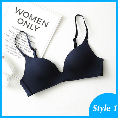 Σουτιέν χωρίς ραφές για γυναίκες Push Up Bras No Wire Brassiere AB Cup Εσώρουχα Sexy Bralette Three Quarters (3/4 Cup) εσώρουχα