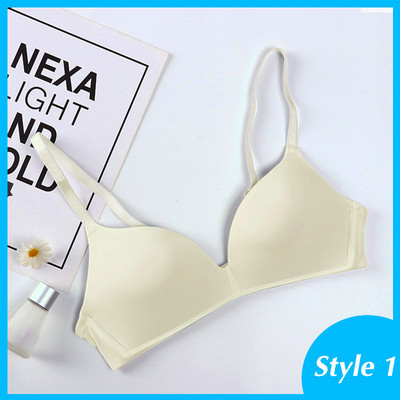 Σουτιέν χωρίς ραφές για γυναίκες Push Up Bras No Wire Brassiere AB Cup Εσώρουχα Sexy Bralette Three Quarters (3/4 Cup) εσώρουχα