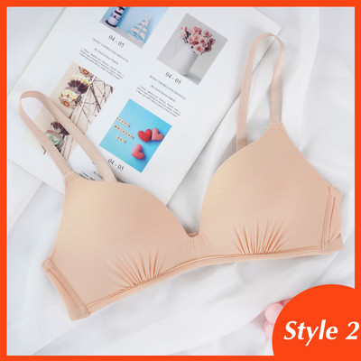 Σουτιέν χωρίς ραφές για γυναίκες Push Up Bras No Wire Brassiere AB Cup Εσώρουχα Sexy Bralette Three Quarters (3/4 Cup) εσώρουχα