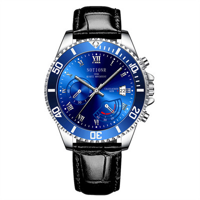 Luxe Mens Zakelijke Horloges Mode Mannen Sport Roestvrij Staal Waterdichte Quartz Horloge Lichtgevende Klok Relogio Masculino