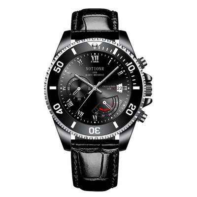 Luxe Mens Zakelijke Horloges Mode Mannen Sport Roestvrij Staal Waterdichte Quartz Horloge Lichtgevende Klok Relogio Masculino