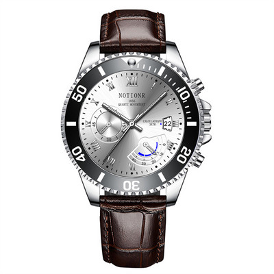 Luxe Mens Zakelijke Horloges Mode Mannen Sport Roestvrij Staal Waterdichte Quartz Horloge Lichtgevende Klok Relogio Masculino