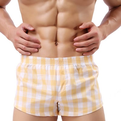 [EXILIENS] Vīriešu Arrow Apakšveļa Vīriešu Šorti Bokseri Seksīgas Arrow bikses Kokvilnas Biksītes Vīriešu Zīmols Vīriešu Apakšbikses Plaids Izmērs M-XXL