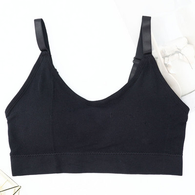 Szexi női melltartó Bralette Fehérnemű push up melltartó Pamut rugalmas melltartó Női Fashion Ins melltartók Női felsők Fehérnemű Bralette Hot