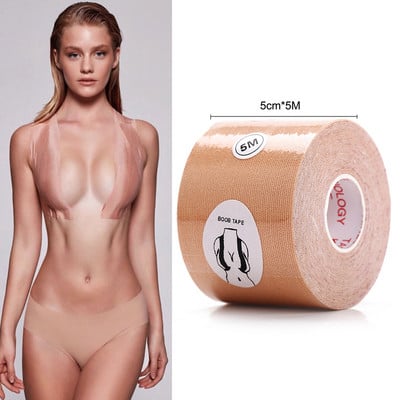 Szexi öntapadó, láthatatlan melltartócsat vállpánt nélkül, szilikon mellkasi matricák, női összehúzós Push Up melltartó éjszakai ruhához