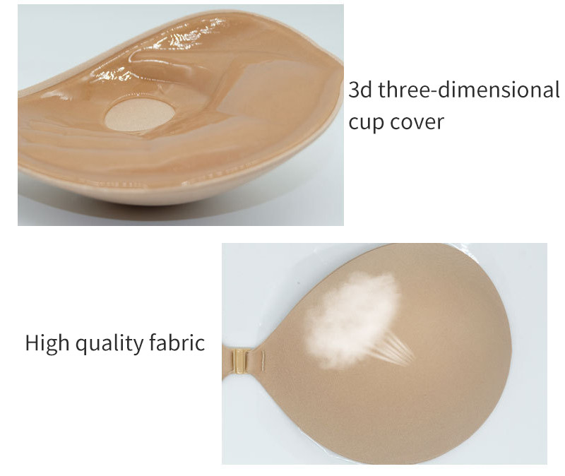 Szexi öntapadó, láthatatlan melltartócsat vállpánt nélkül, szilikon mellkasi matricák, női összehúzós Push Up melltartó éjszakai ruhához