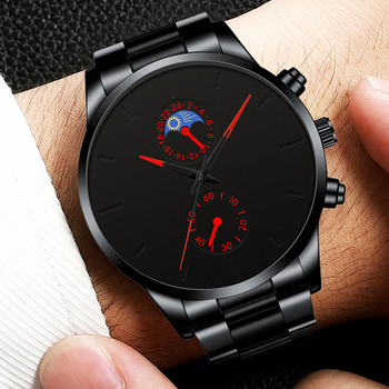 Ανδρικά ρολόγια μόδας 2022 Πολυτελή ανδρικά ρολόγια από ανοξείδωτο ατσάλι Ανδρικό ρολόι χειρός από χαλαζία Business Casual δερμάτινο ρολόι relogio masculino