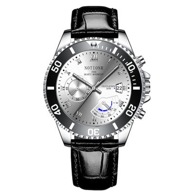 Ceas automat pentru bărbați, ceasuri de mână cu quartz, impermeabil, verde, fantomă, ceas din oțel, calendar luminos pentru bărbați, ceas popular