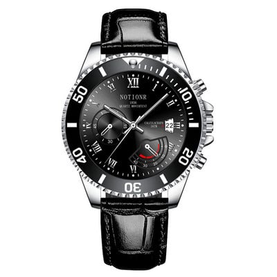 Ceas automat pentru bărbați, ceasuri de mână cu quartz, impermeabil, verde, fantomă, ceas din oțel, calendar luminos pentru bărbați, ceas popular