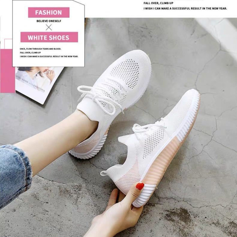 AB Moteriški laisvalaikio batai Minkšti nešiojami sportbačiai vaikščiojimo batai plokščiapadžiai moteriški kvėpuojantys batai ant baltų batų platformos tenisas