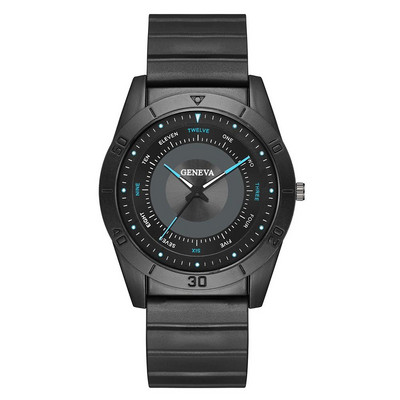 Luksusa 2022. gada populārākais zīmols Minimālisma Sarkano roku Dizaina Vīriešu Sporta Kvarca Pulkstenis Modes Silikona siksniņa Vīriešu Pulkstenis Dāvanas Pulksteņi