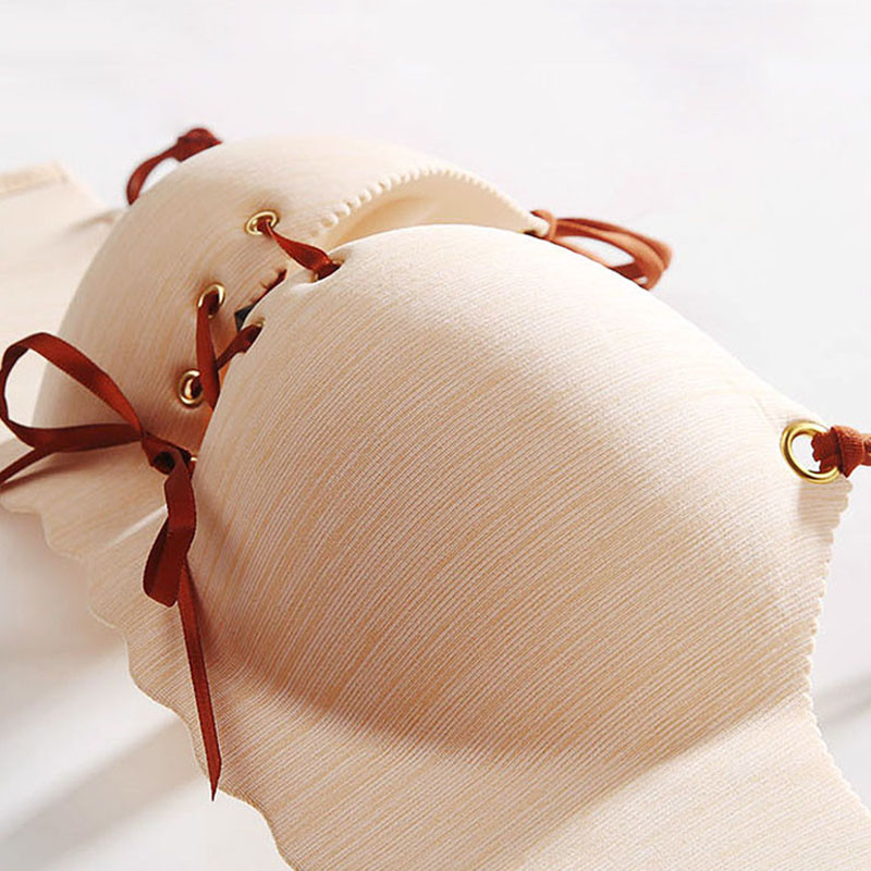 CINOON Super Push Up rinnahoidjad Seksikas õmblusteta naiste aluspesu Traadivaba Naiste rinnahoidja ilu seljapesu Naiste rinnahoidja