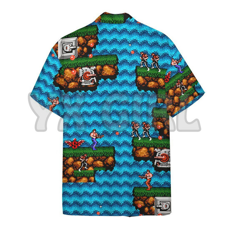 Vasaras krekli Eddie Van Halen 3D Visur Apdrukāts Havaju krekls Vīriešu Sieviešu Harajuku Ikdienas krekls Unisex