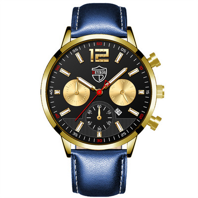 Modes vīriešu pulksteņi vīriešu biznesa nerūsējošā tērauda kvarca rokas pulkstenis kalendārs gaišs vīriešu ikdienas ādas pulkstenis reloj hombre