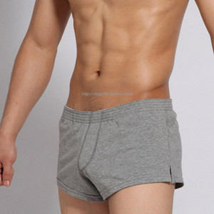 SEOBEAN vīriešu kokvilnas boksera apakšveļa atpūtas šorti pidžama mājas bikses pidžamas šorti vīriešiem Treniņtērps Inner U soma ar oderi cortos hombre