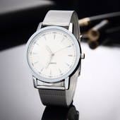 Νέο πολυτελές ανδρικό ρολόι Casual Sport Quartz Ρολόι χειρός Γυναικείο ρολόι μόδας από ανοξείδωτο ατσάλι Ζώνη ρολόι καρπού Relogio Masculino