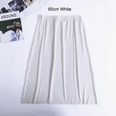 Nagy méretű alsószoknya félig csúszott női ruha nyári vékony jeges selyem magas derékú, elasztikus behatolásgátló alsószoknya bélés 110 kg