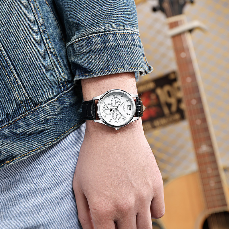 2023. aasta uus meeste mittemehaaniline käekell ärikell kvartsist meeste käekell Relogio Masculino, populaarne Saati Hot