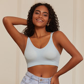 FINETOO Ženske kratke majice bez rukava Bešavno donje rublje Ženske kratke majice Seksi donje rublje Donje rublje Jastučić Kamizol Ženska prugasta ljepota