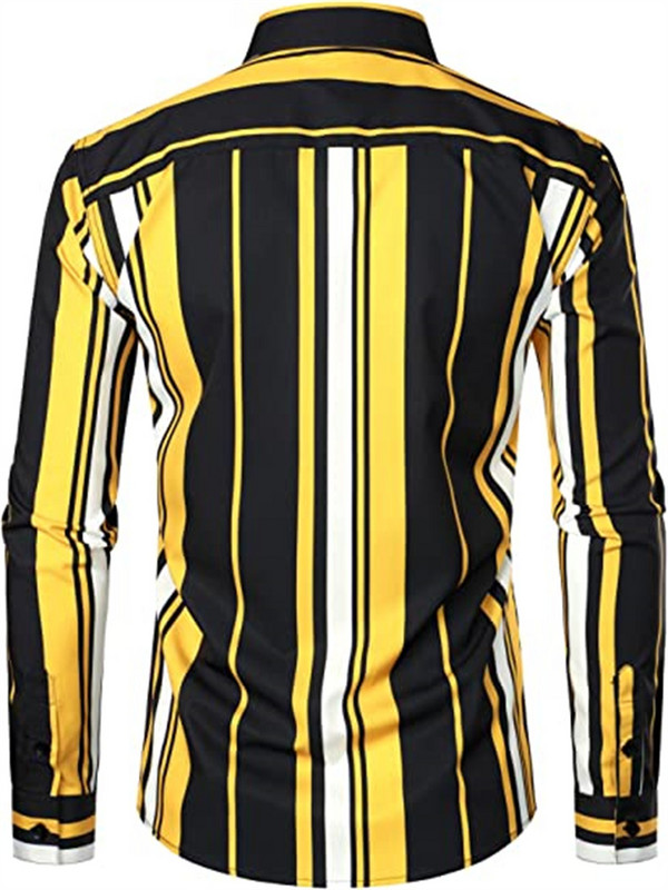 Férfi öltöny ing felső csíkos kockás rózsa kék piros divatos új alkalmi kültéri kiváló minőségű anyag puha és kényelmes 2023