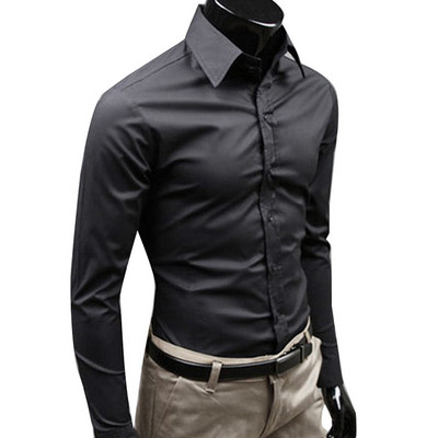 Nauji prabangūs vyriški Argyle marškinėliai Business Style Slim Soft Comfort Slim Fit Styles Ilgomis rankovėmis laisvalaikio suknelės marškinėliai Dovana vyrams