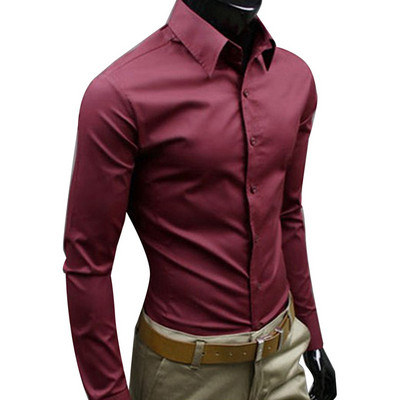 Nauji prabangūs vyriški Argyle marškinėliai Business Style Slim Soft Comfort Slim Fit Styles Ilgomis rankovėmis laisvalaikio suknelės marškinėliai Dovana vyrams