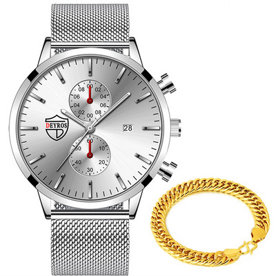 2022. aasta brändi meeste luksuskellad, moed, roostevabast terasest võrgust rihm, kvartsist randmekell, meeste spordivalguskell, relogio masculino