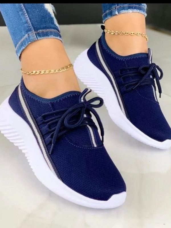 Tavaszi/nyári új alkalmi sporthálós, légáteresztő női cipők 2022Cipők Női lapos cipők Túratúra Cipők Nagy 35-43